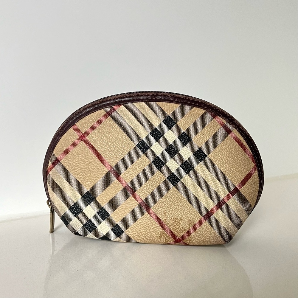 Burberry Nova Check Clutch Pouch EUC - Picture 2 of 10